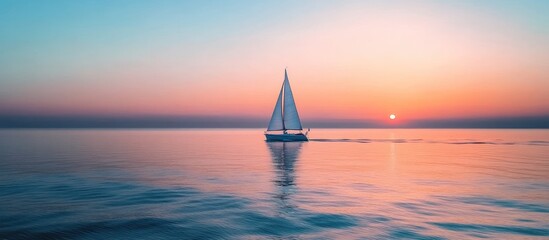 Canvas Print - Sailing into the Sunset