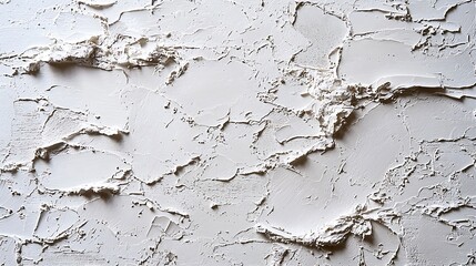 Poster - White Plasterboard Texture : Generative AI
