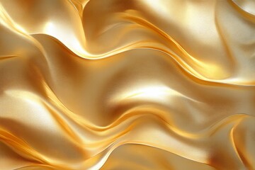 Sticker - Shimmering Gold Abstract Pattern