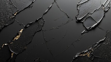 Poster - Black Stucco Background : Generative AI