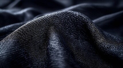 Aufkleber - Dark Fabric Texture : Generative AI