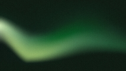 Wall Mural - green spotlight on a dark green grainy gradient background, dark backdrop, futuristic, grainy textur