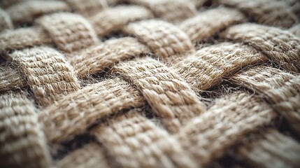 Poster - Rough Fabric Texture Pattern : Generative AI