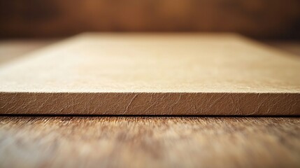 Poster - Flat Cardboard Texture : Generative AI