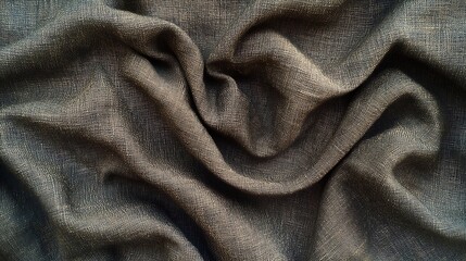 Poster - Old Gray Fabric Texture : Generative AI
