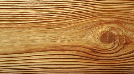 Poster - Natural Pine Wooden Board Texture Top View : Generative AI