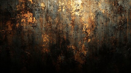 Aufkleber - Old Stained Metal Texture : Generative AI