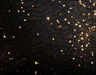 Aufkleber -  Black glitter sparkle background, ideal for glamour, holiday, or luxury sale promotions_1(130)