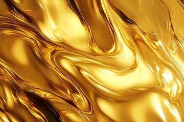 Wall Mural - Abstract liquid gold background