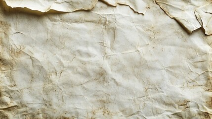 Poster - White Vintage Paper Texture : Generative AI