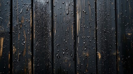 Poster - Black Wall Background Texture : Generative AI