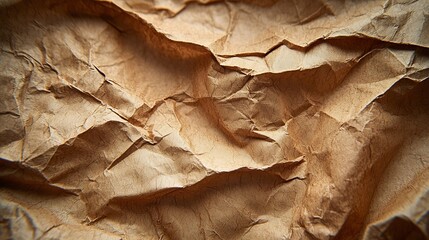 Poster - Brown Kraft Paper Texture : Generative AI
