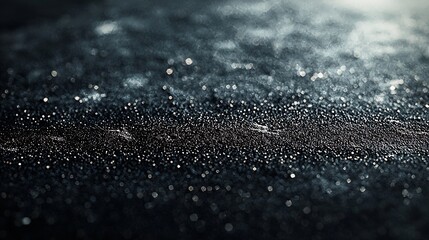 Poster - Black Dusty Surface : Generative AI