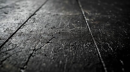 Poster - Black Dusty Scratchy Surface Background : Generative AI