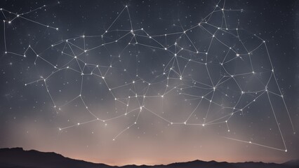 spider web in the night