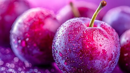 Poster - Lots of Plums : Generative AI
