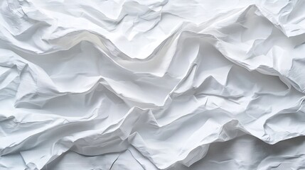 Poster - Abstract White Paper Texture : Generative AI