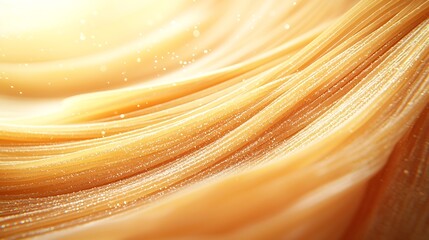 Poster - Spaghetti Capellini Texture Background : Generative AI