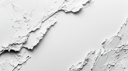 Poster - Plain White Paper Texture : Generative AI