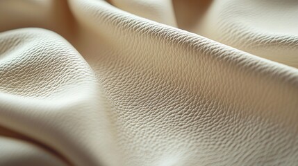 Aufkleber - Beige Leather Texture : Generative AI