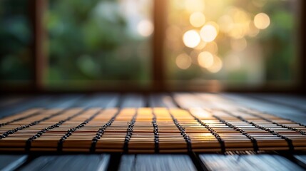 Poster - Bamboo Mat : Generative AI
