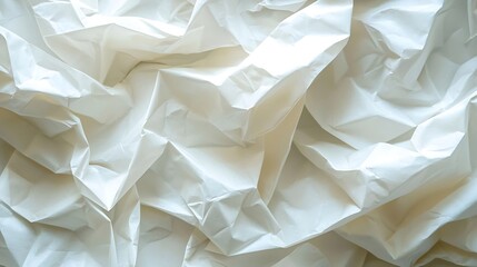 Aufkleber - Blank Folded Paper Texture : Generative AI