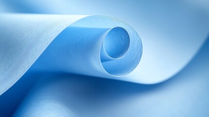 Poster - Light Blue Paper Texture : Generative AI