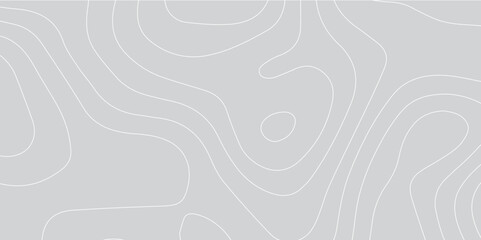 Poster - Abstract design with seamless pattern with lines topographic map. geographic mountain relief. the gray on white contours topography stylized height of the lines. geographic contour map paper texture.