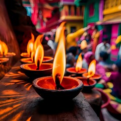 Glowing Warmth: Traditional Clay Diyas