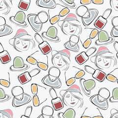 Wall Mural - International Women's Day celebration background.