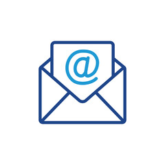 Poster - Mail icon email sign vector