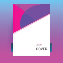 Poster - Business or corporate sector template, cover design layout on abstract background.