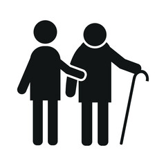 Sticker - Senior Care Icon