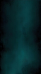 Wall Mural - A dark, black and deep turquoise vertical gradient background with subtle glowing effects. Use as wallpaper or graphic resource	
