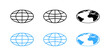 © Влада Яковенко - Internet set icons. Linear and flat style. Vector icons.