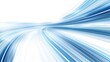 © vstudio - Abstract blue white lines forming tunnel speed and movement