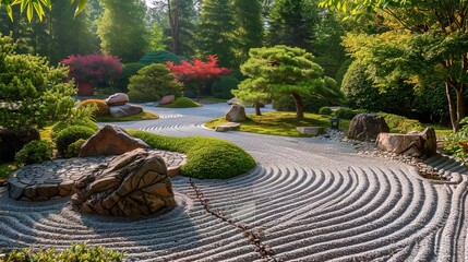 Wall Mural - Japanese garden wallpaper