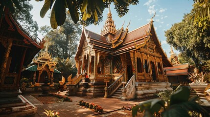 Thailand temple wallpaper