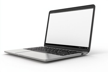 Laptop Mockup on Isolated white background created with Generative AI