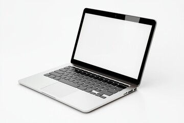 Laptop Mockup on Isolated white background created with Generative AI