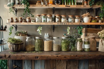 Wall Mural - herbal pharmacy