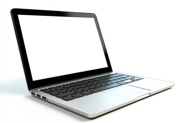 Laptop Mockup on Isolated white background created with Generative AI