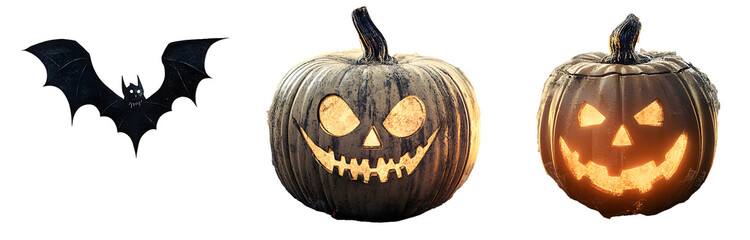 Canvas Print - halloween collection vintage background