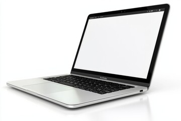 Laptop Mockup on Isolated white background created with Generative AI