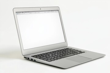 Laptop Mockup on Isolated white background created with Generative AI