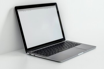 Laptop Mockup on Isolated white background created with Generative AI