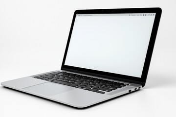 Laptop Mockup on Isolated white background created with Generative AI