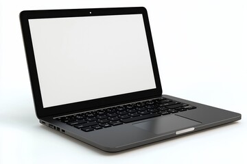 Laptop Mockup on Isolated white background created with Generative AI