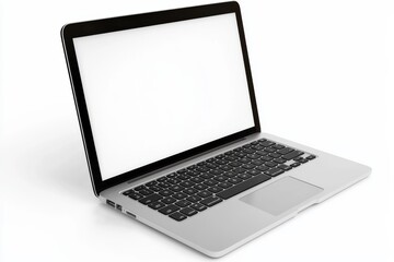 Laptop Mockup on Isolated white background created with Generative AI