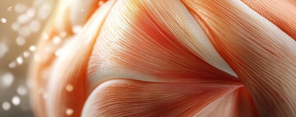 Poster - A close-up view of delicate petal textures, showcasing soft colors and intricate details, perfect for floral or nature themes.